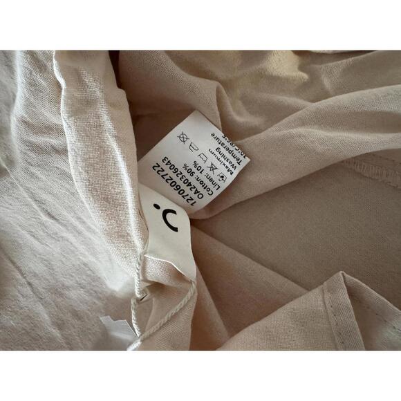 Commense Boho Cream Maxi Dress with Ruffle Details - Size Small - Picture 6 of 6